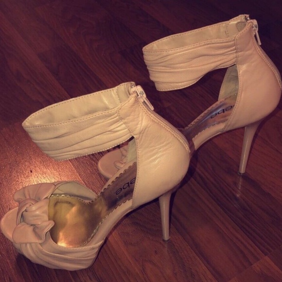 BEBE Open Toe Heels - Picture 7 of 7